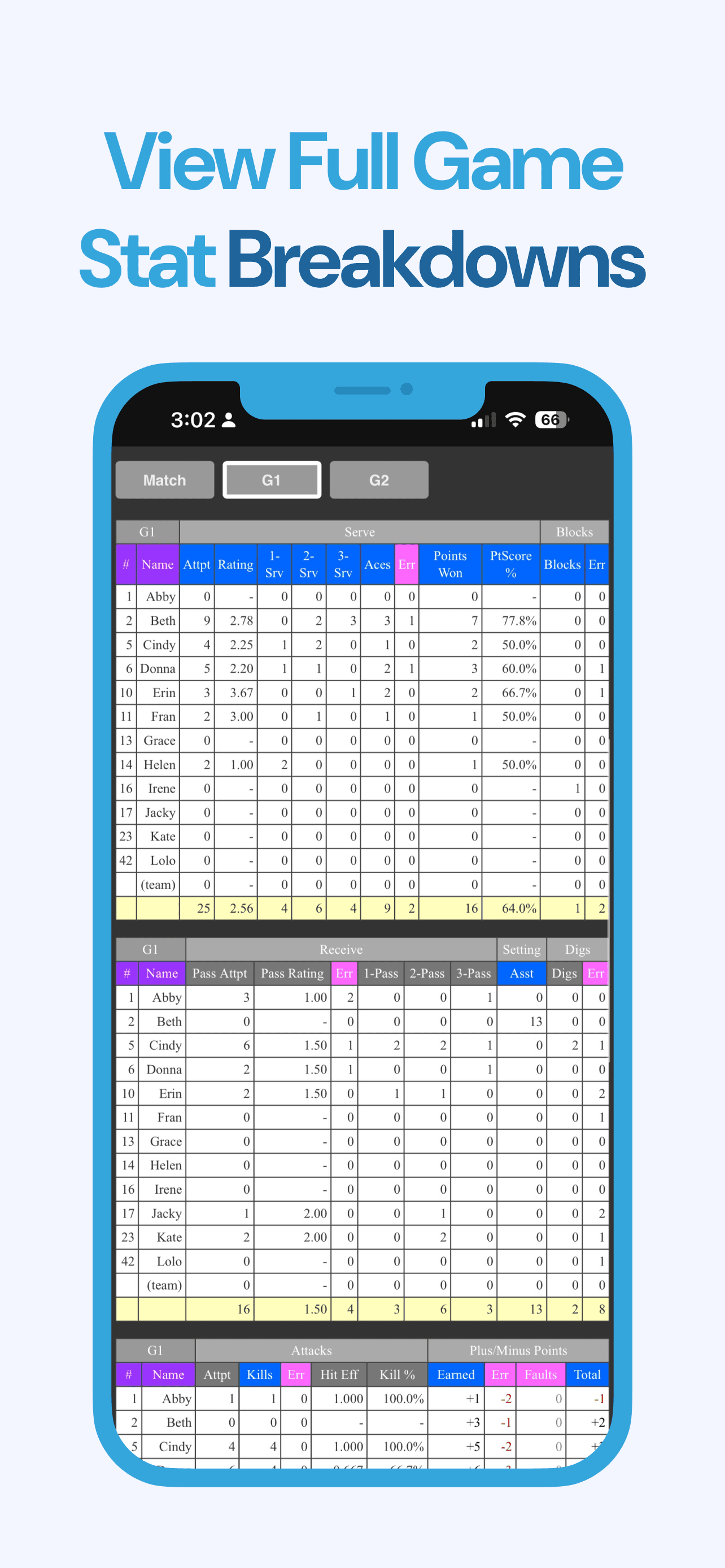 SoloStats123 app screenshot 3