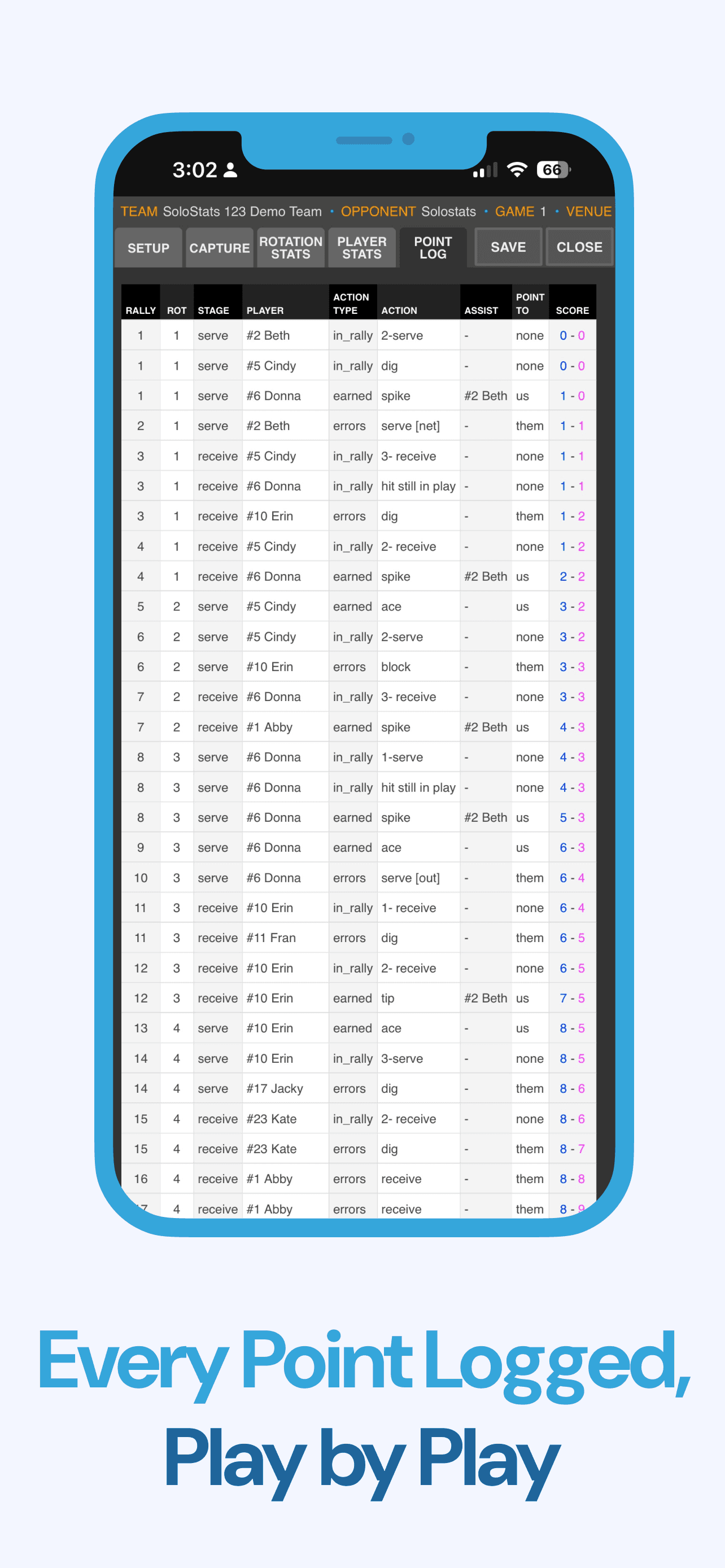 SoloStats123 app screenshot 4